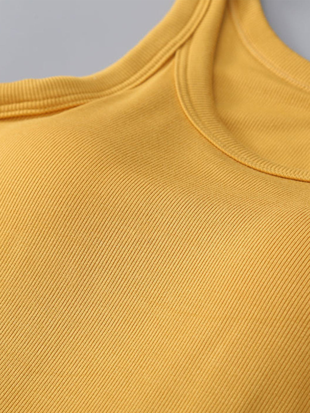 Blueberi B Women’s Round Neck Tank with Bra Viscose Spandex Size S-XL