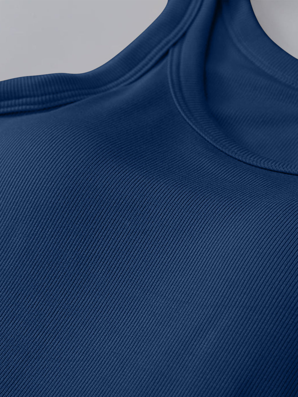 Blueberi B Women’s Round Neck Tank with Bra Viscose Spandex Size S-XL