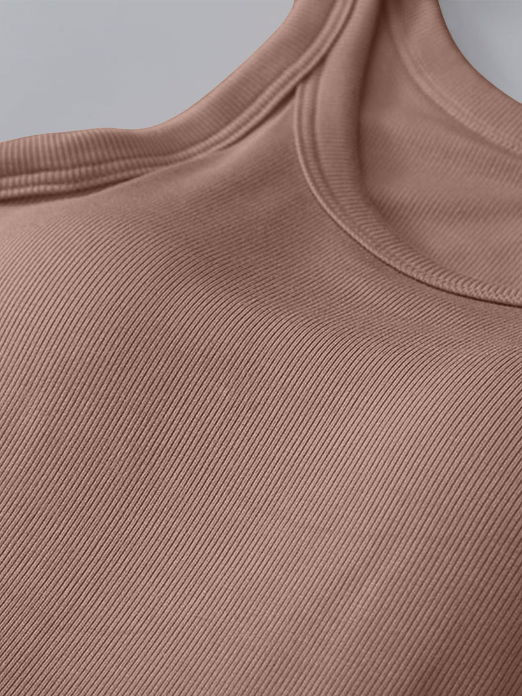 Blueberi B Women’s Round Neck Tank with Bra Viscose Spandex Size S-XL